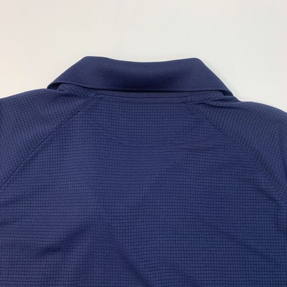 Under Armour AYF American Youth Football Polo Shirt Men XL Navy Blue Performance - Picture 9 of 11